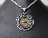 Valknut & Weltenschlange Anhänger